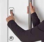 security finger scanner for Hormann entrance doors